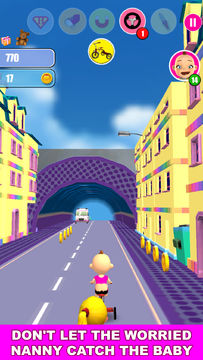 Baby Run The Babysitter Escape Game Screenshot