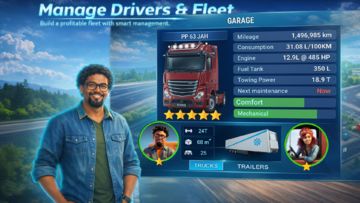 Virtual Truck Manager 3 Game Screenshot