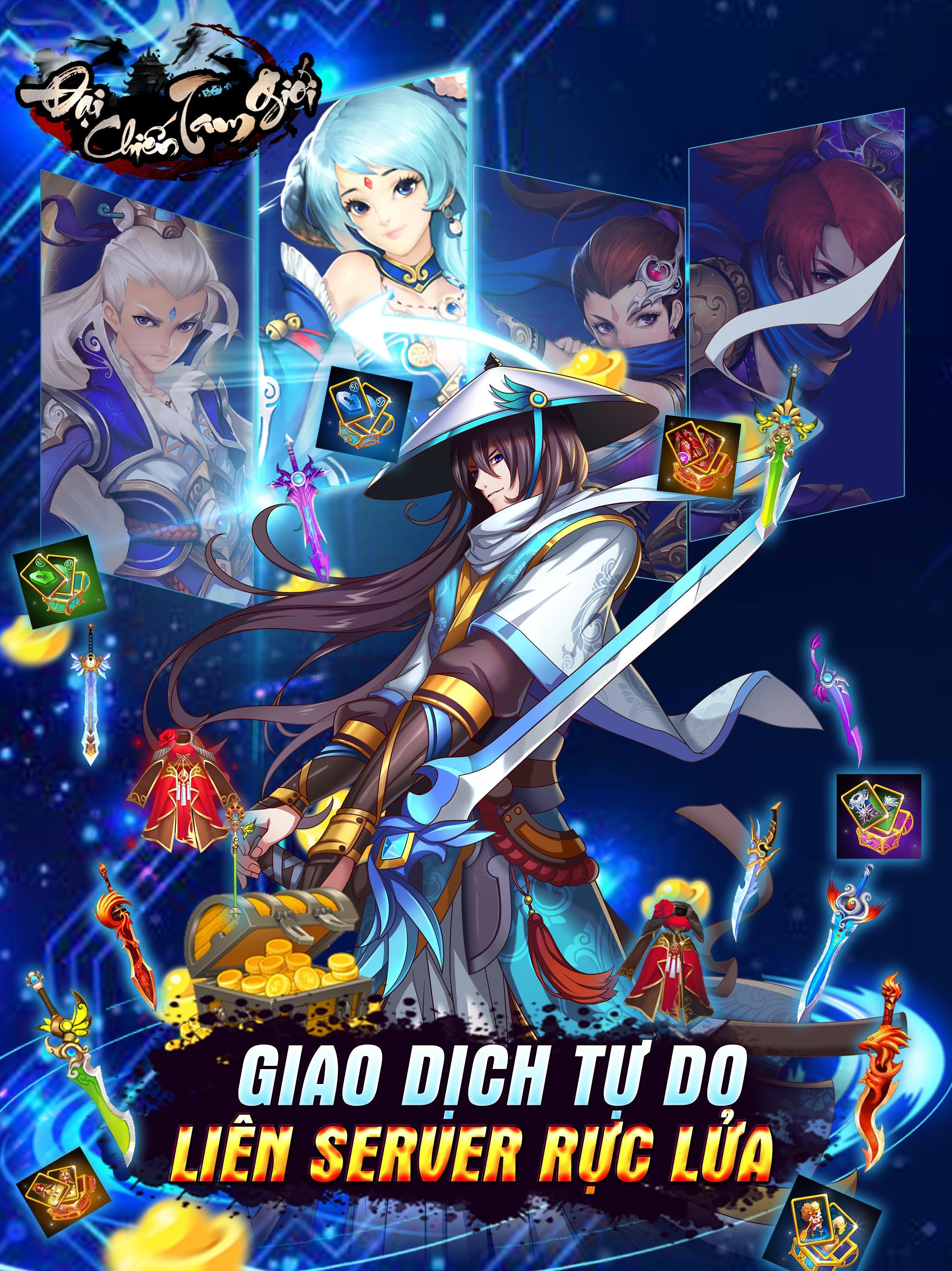 Đại Chiến Tam Giới - MMORPG Tiên Hiệp 2017 遊戲截圖