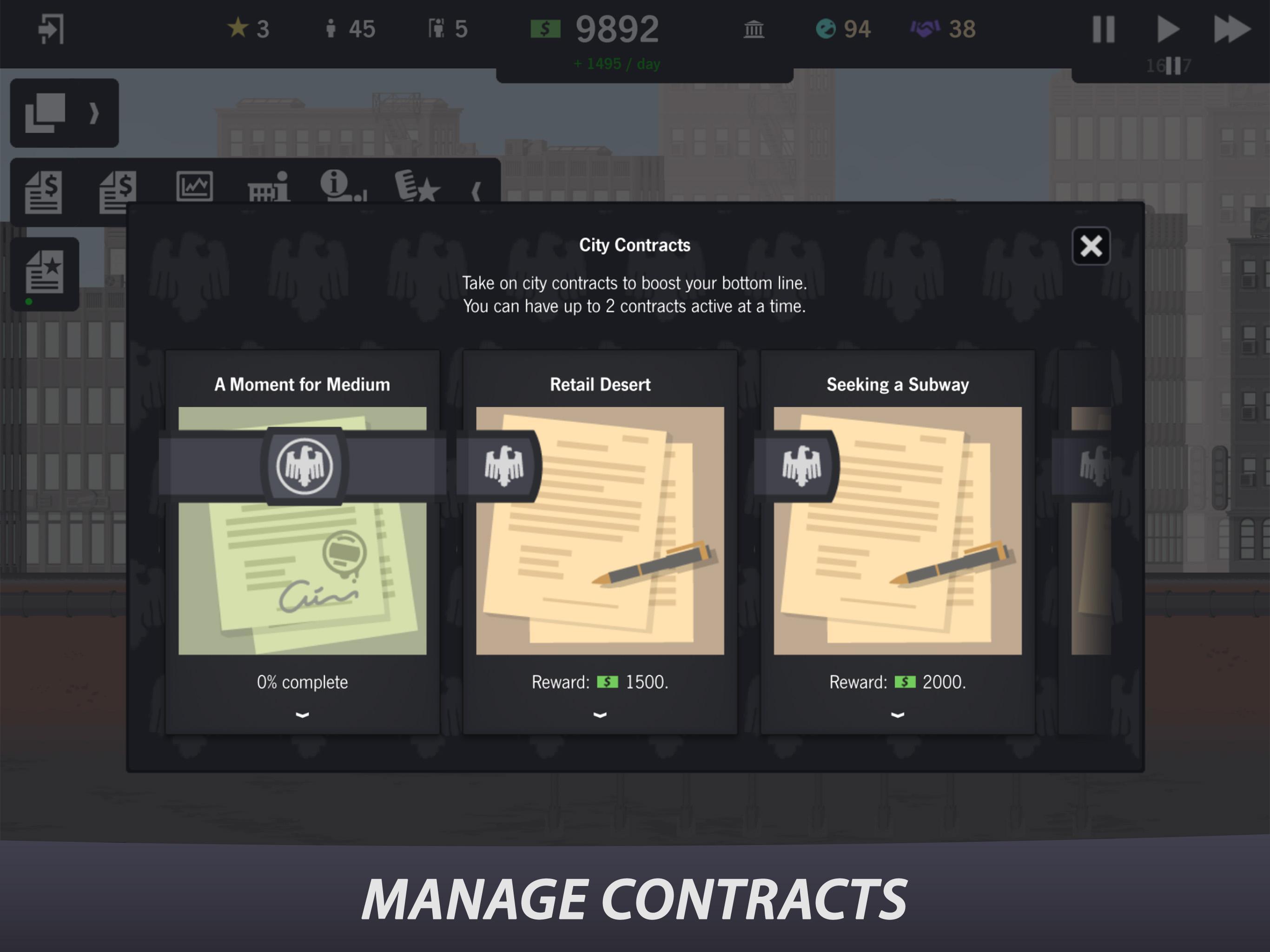 Project Highrise Game Screenshot