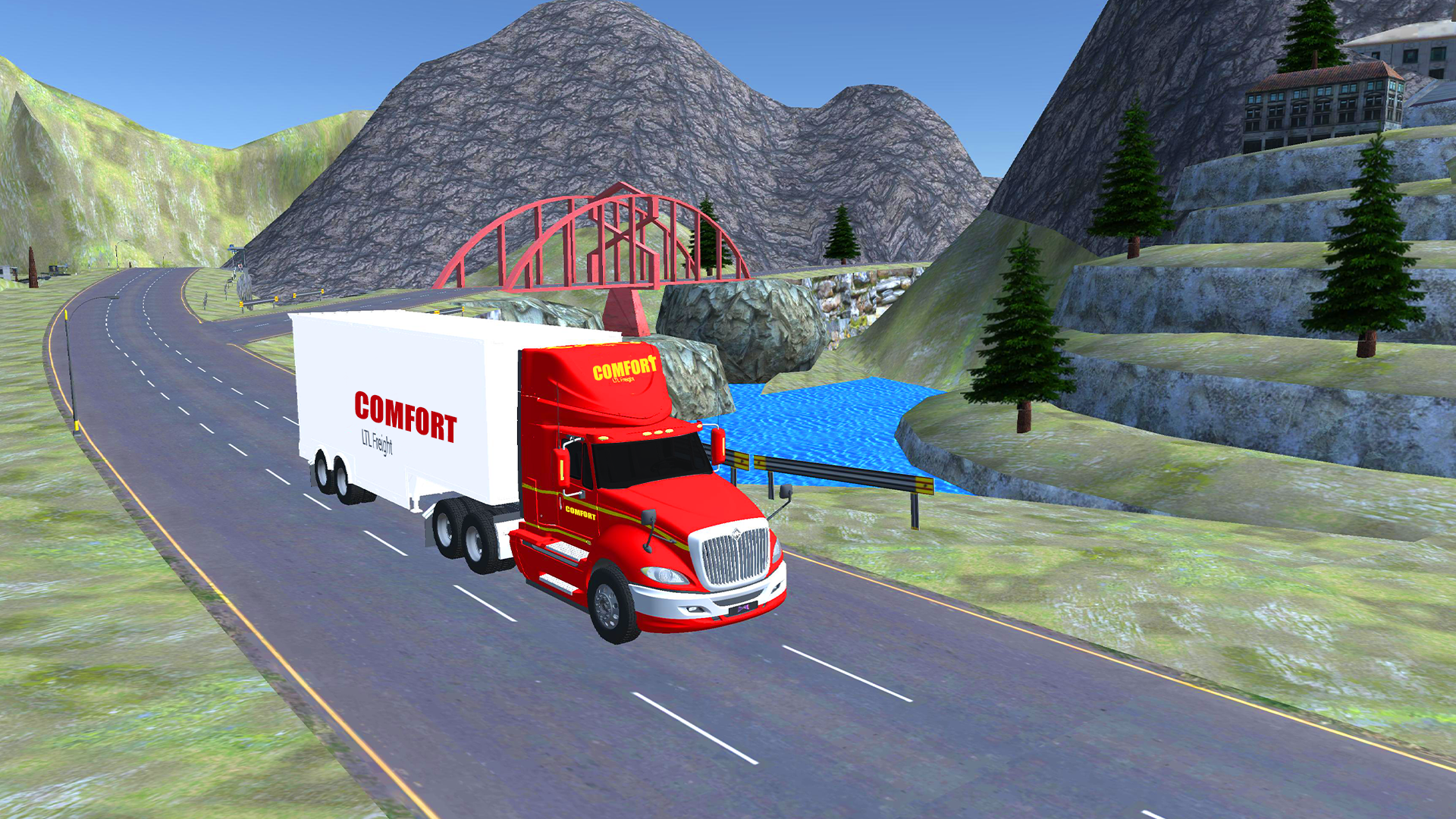 Screenshot of Truck Driving 3D Truck Games