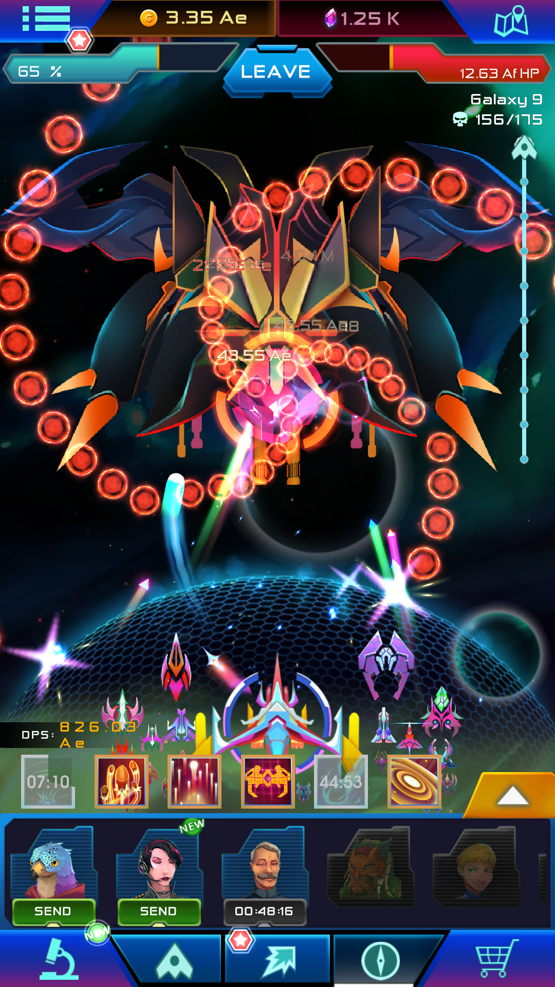 Void Troopers : Sci-fi Tapper Game Screenshot