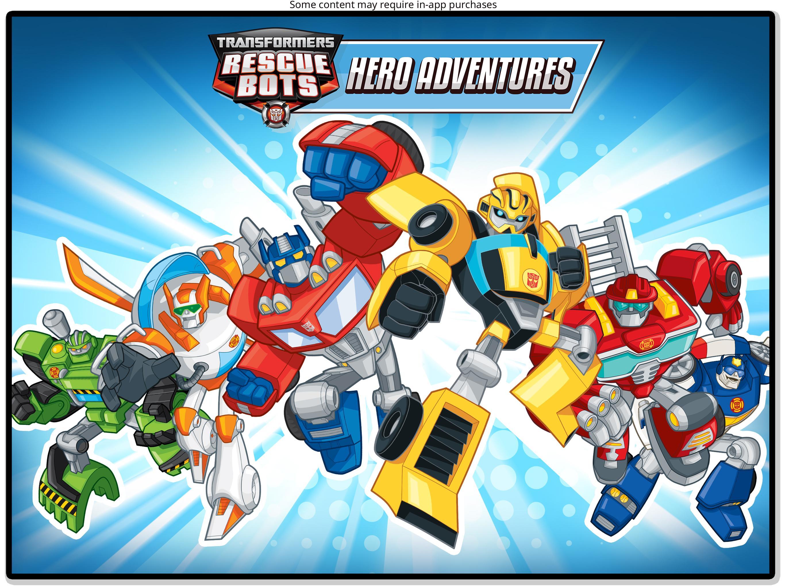 Transformers Rescue Bots: 영웅 게임 스크린샷