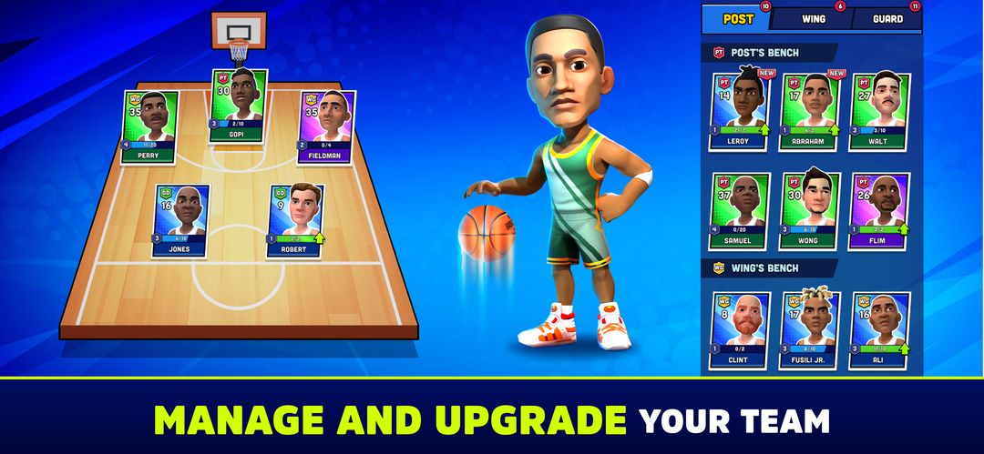 Screenshot of Mini Basketball
