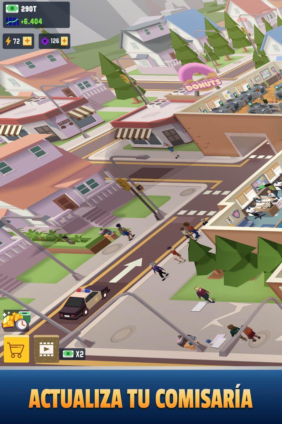 Screenshot 1 of Idle Police Tycoon－Police Game 1.28
