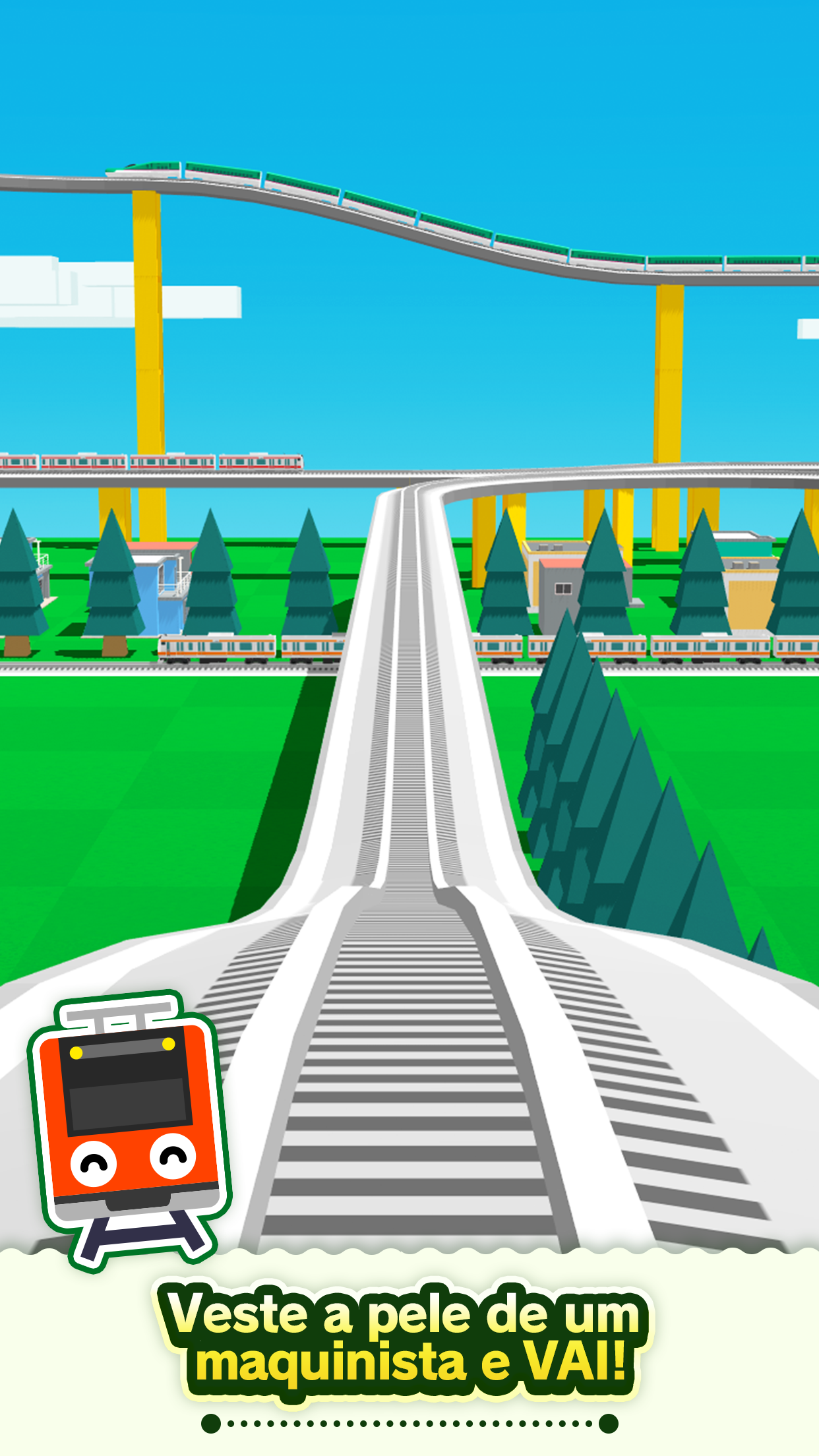 Captura de Tela do Jogo Train Go - Railway Simulator