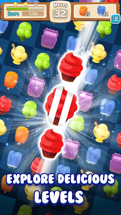 Ice Cream Rush Game Screenshot