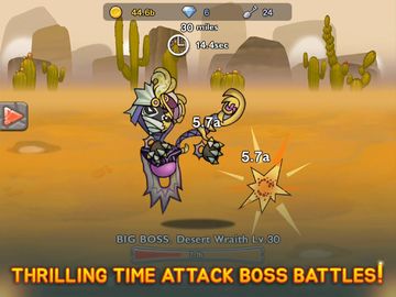 Undead Clicker Tap Hero Titan Game Screenshot