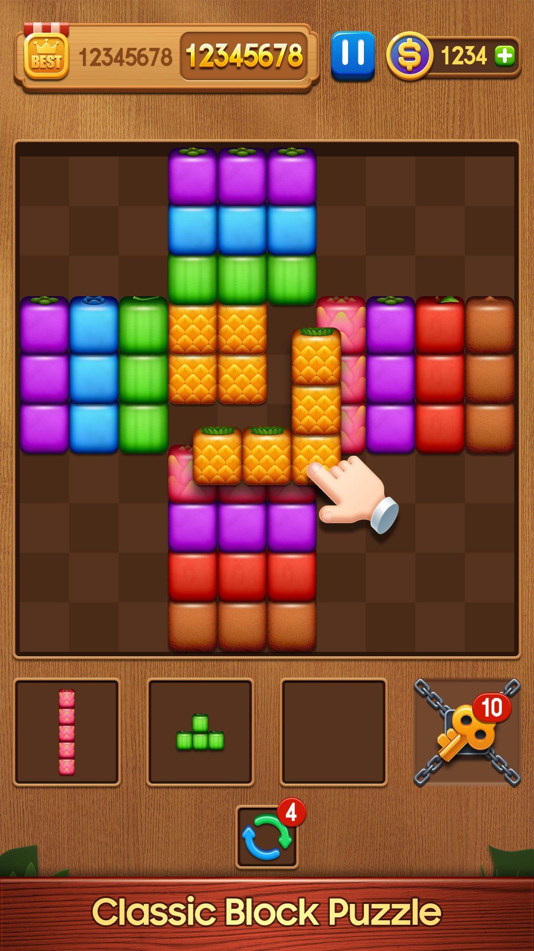 Block Puzzle - Farm Party 게임 스크린샷