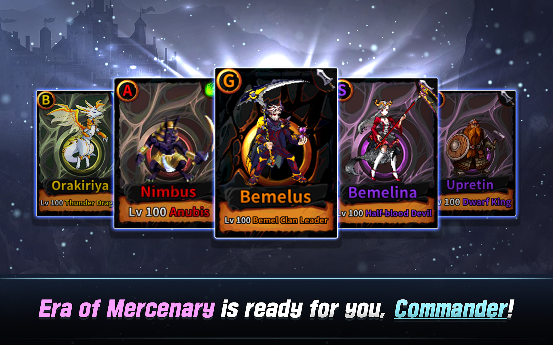 Era of Mercenary - Bbulle War 게임 스크린샷