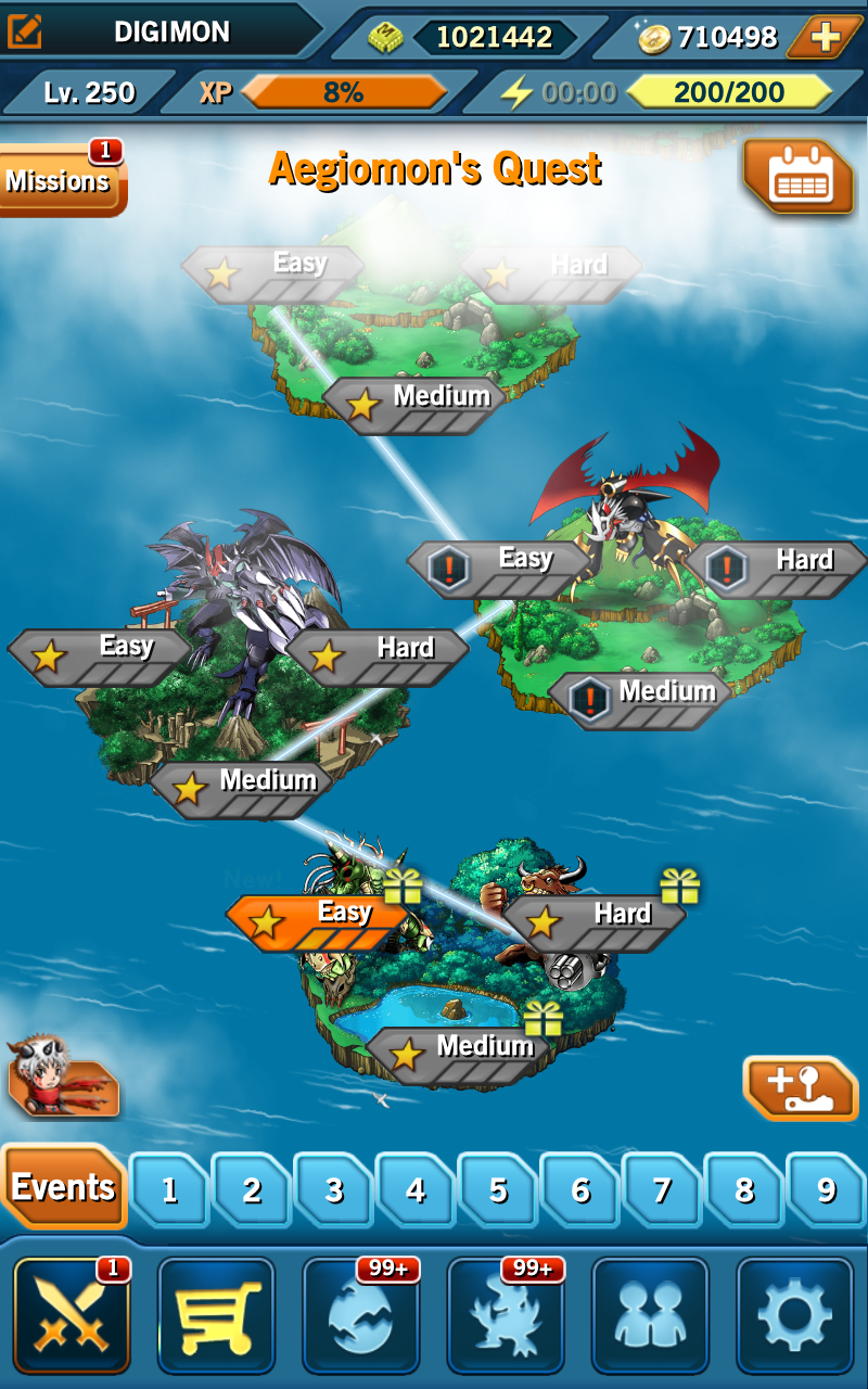 Digimon Heroes! Game Screenshot