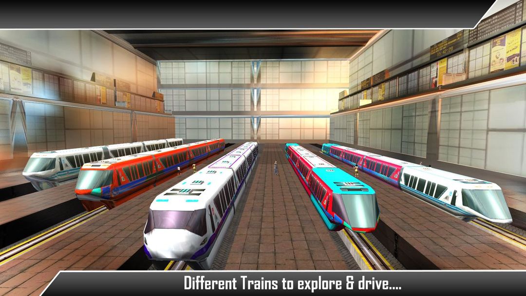 Screenshot of Europe Train Driving Simulator