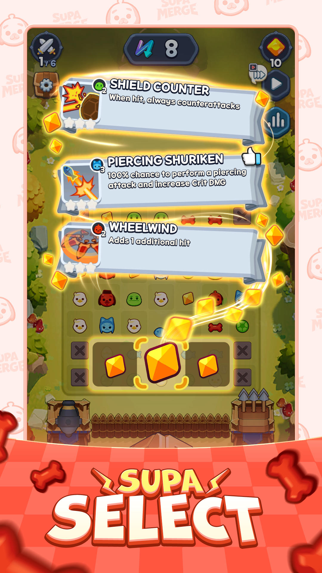 SupaMerge Game Screenshot