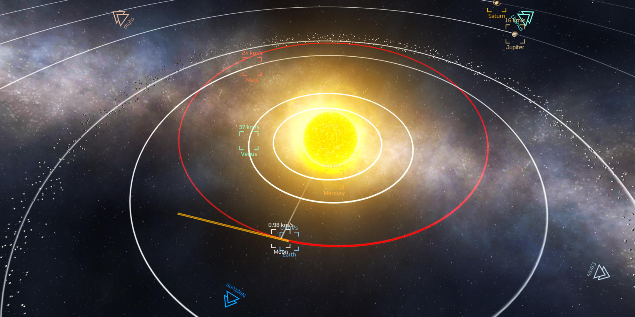 Screenshot of Solar Smash