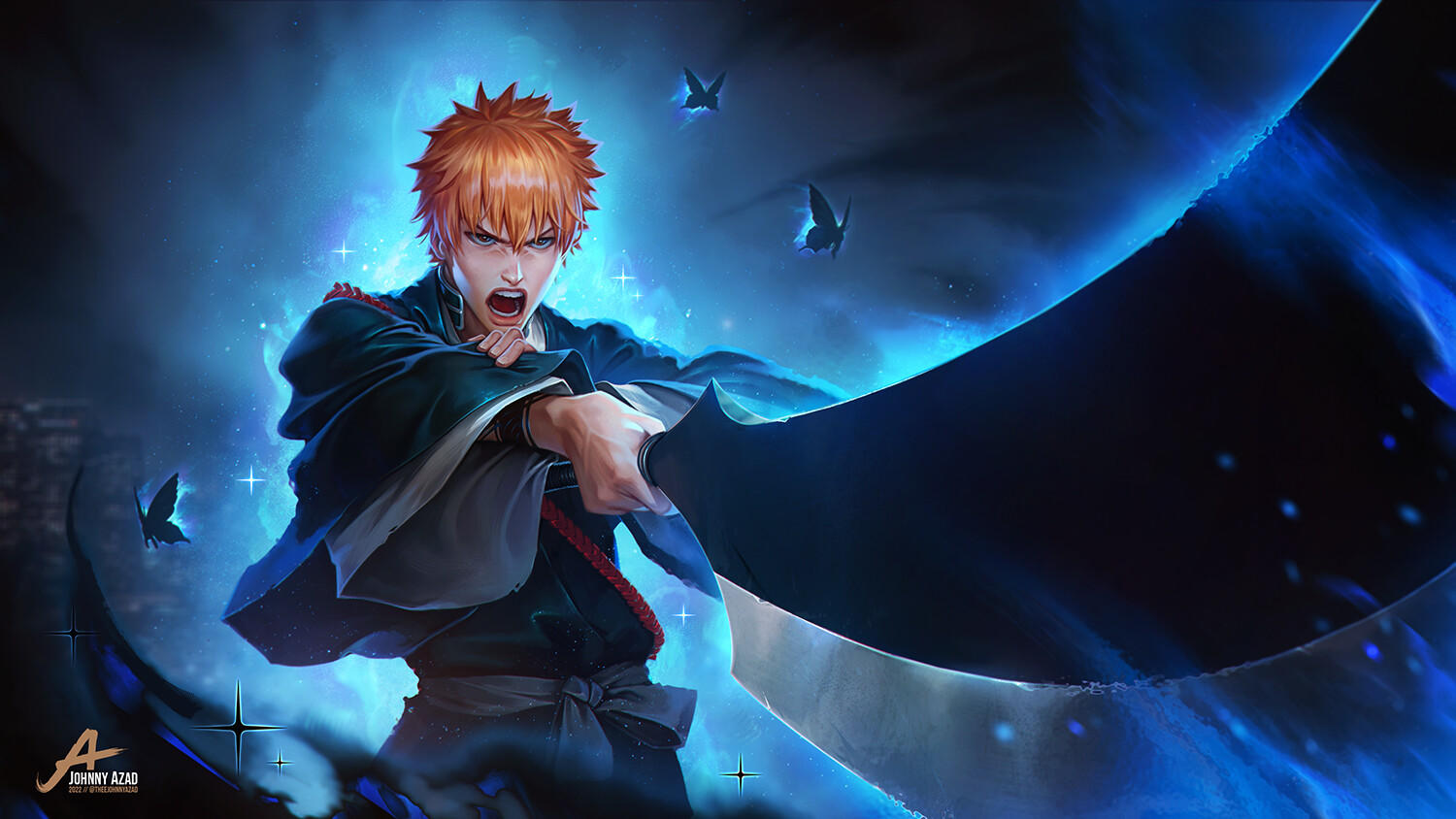 Ichigo Kurosaki Hollow Hunt Game Screenshot