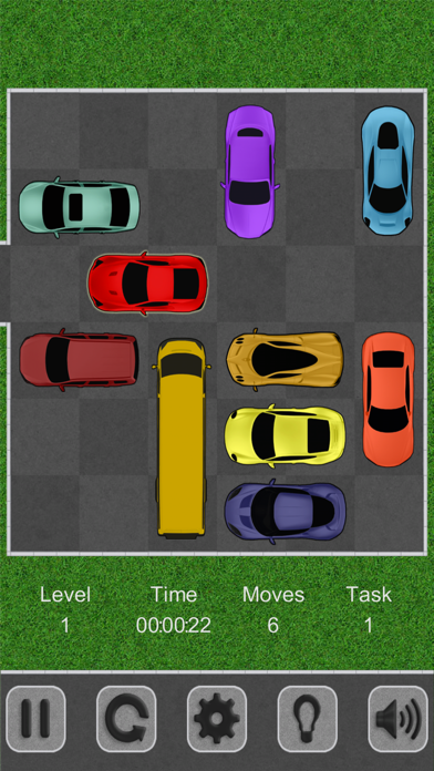 Unblock it! Red car. (ad-free) Game Screenshot