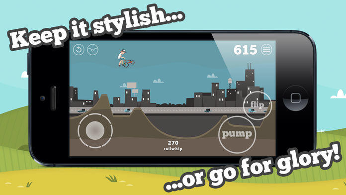 Pumped: BMX Game Screenshot