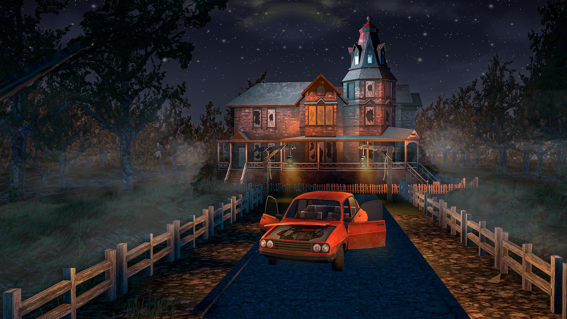 Haunted Escape Horror House Game Screenshot