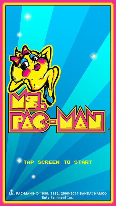 Screenshot of Ms. PAC-MAN