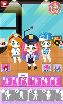 My Fashion Star : Uniform & Job style Game Screenshot