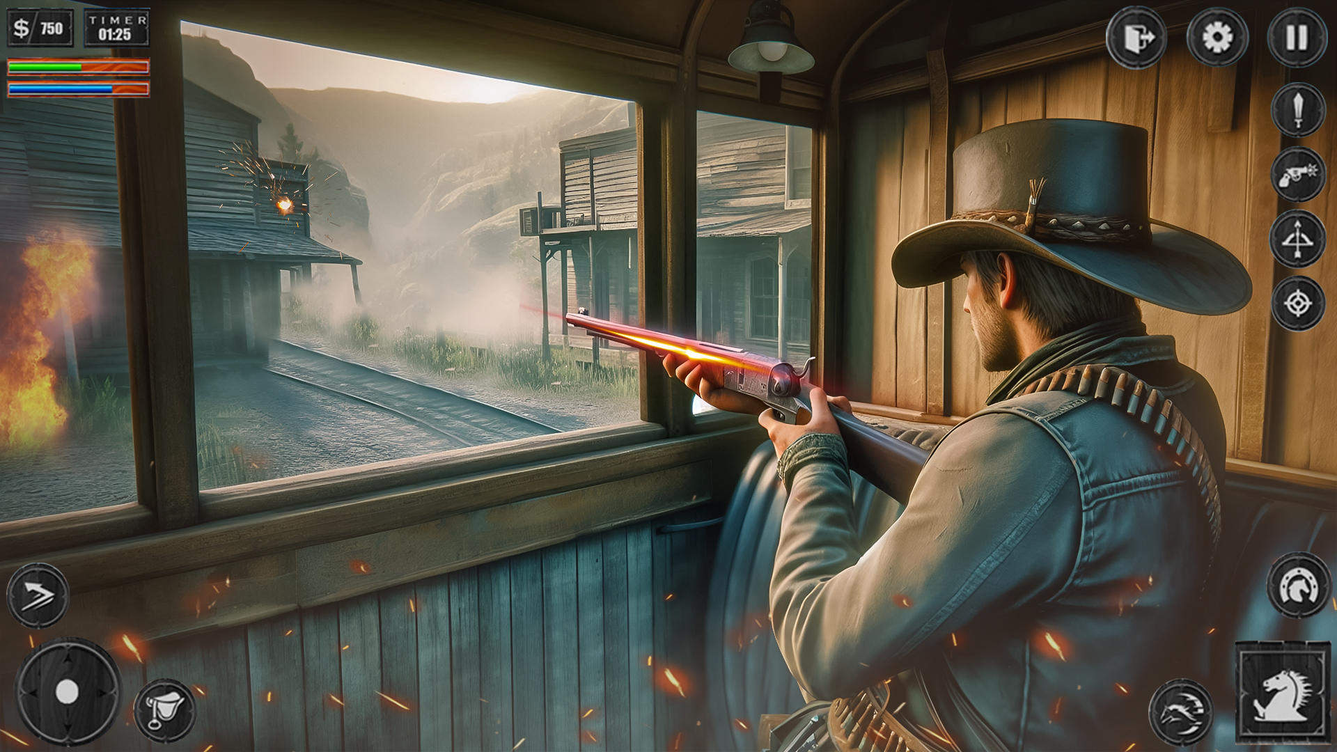 Wild West Mafia Redemption Gun Game Screenshot