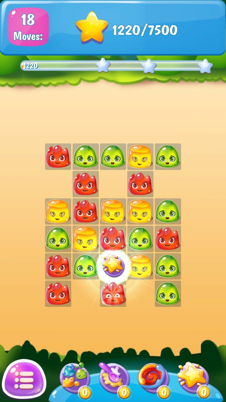 Sweet Jelly Jam Blast: Match 3 Game Screenshot