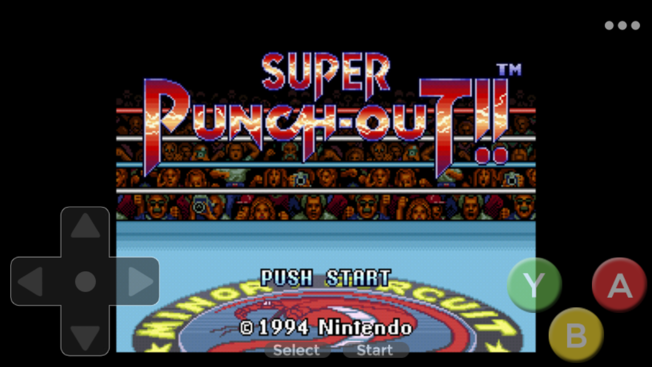 SNES PunchOut - Boxing Classic Game 게임 스크린 샷