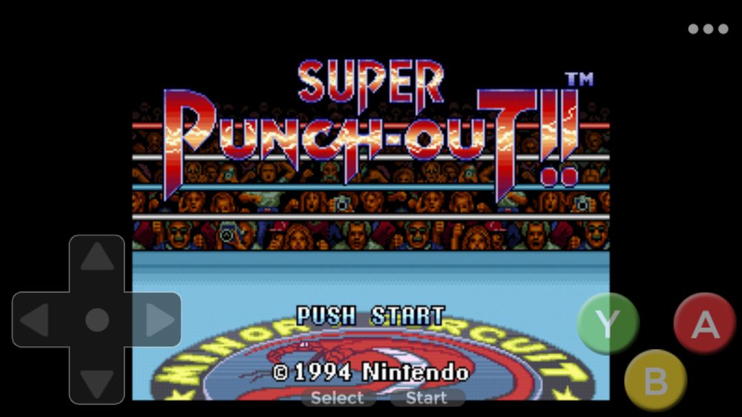 Screenshot of SNES PunchOut - Boxing Classic Game