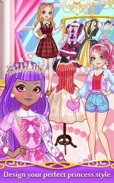Cuplikan Layar Game Princess High School Life