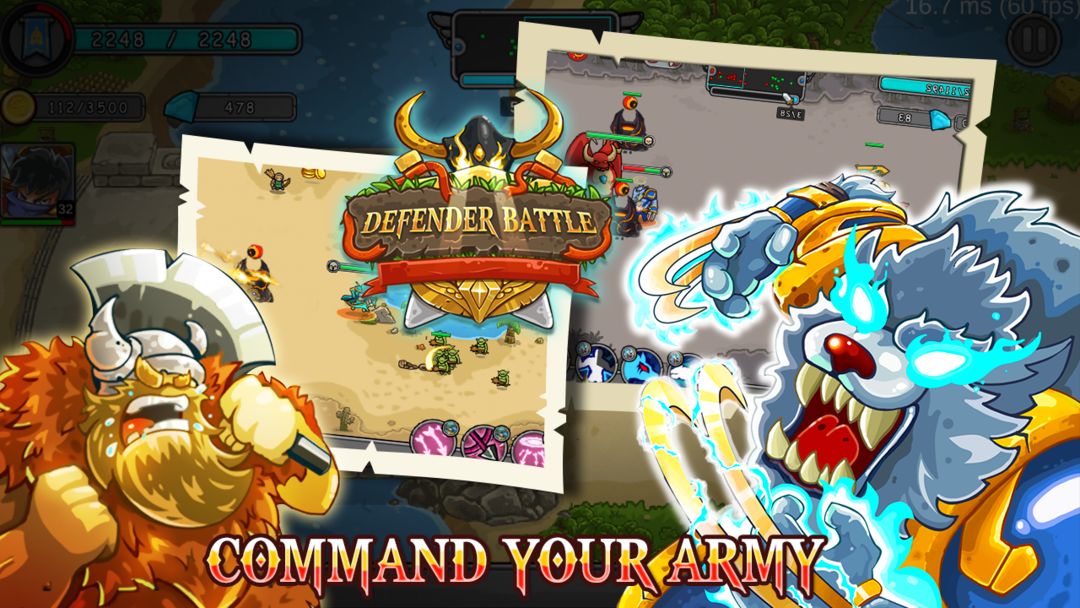 Defender Battle ภาพหน้าจอเกม