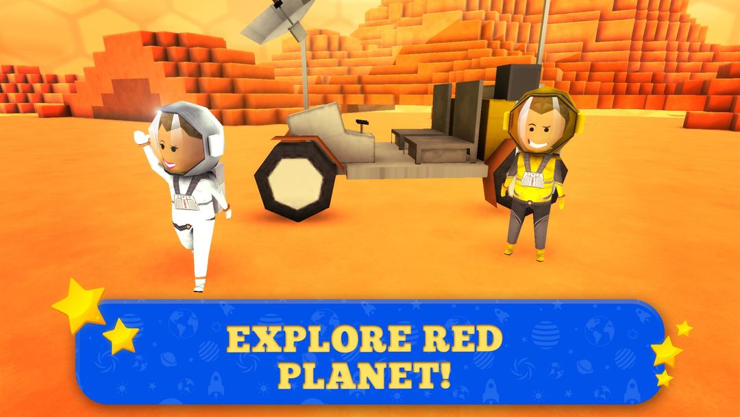 Mars Craft: Crafting & Building Exploration Games screenshot game