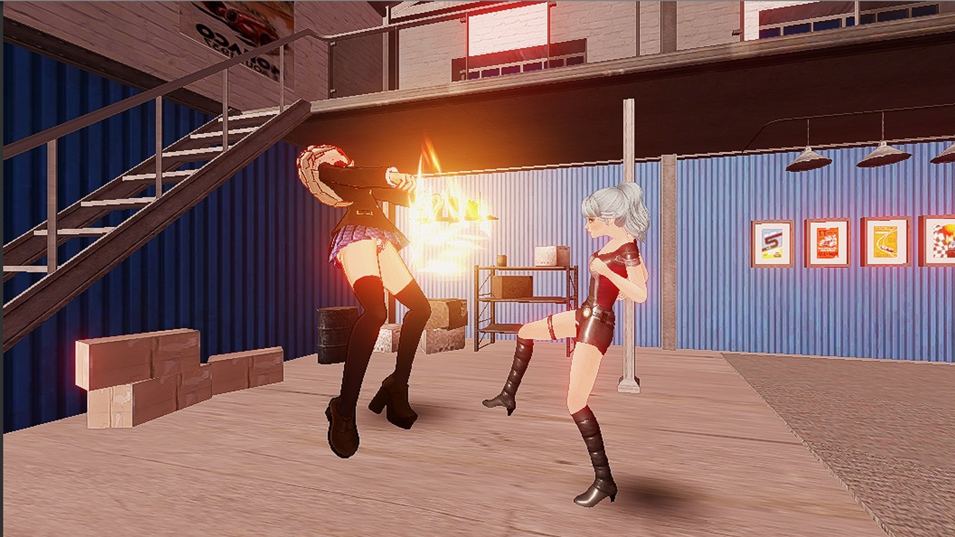 Screenshot of Anime Girls Figther