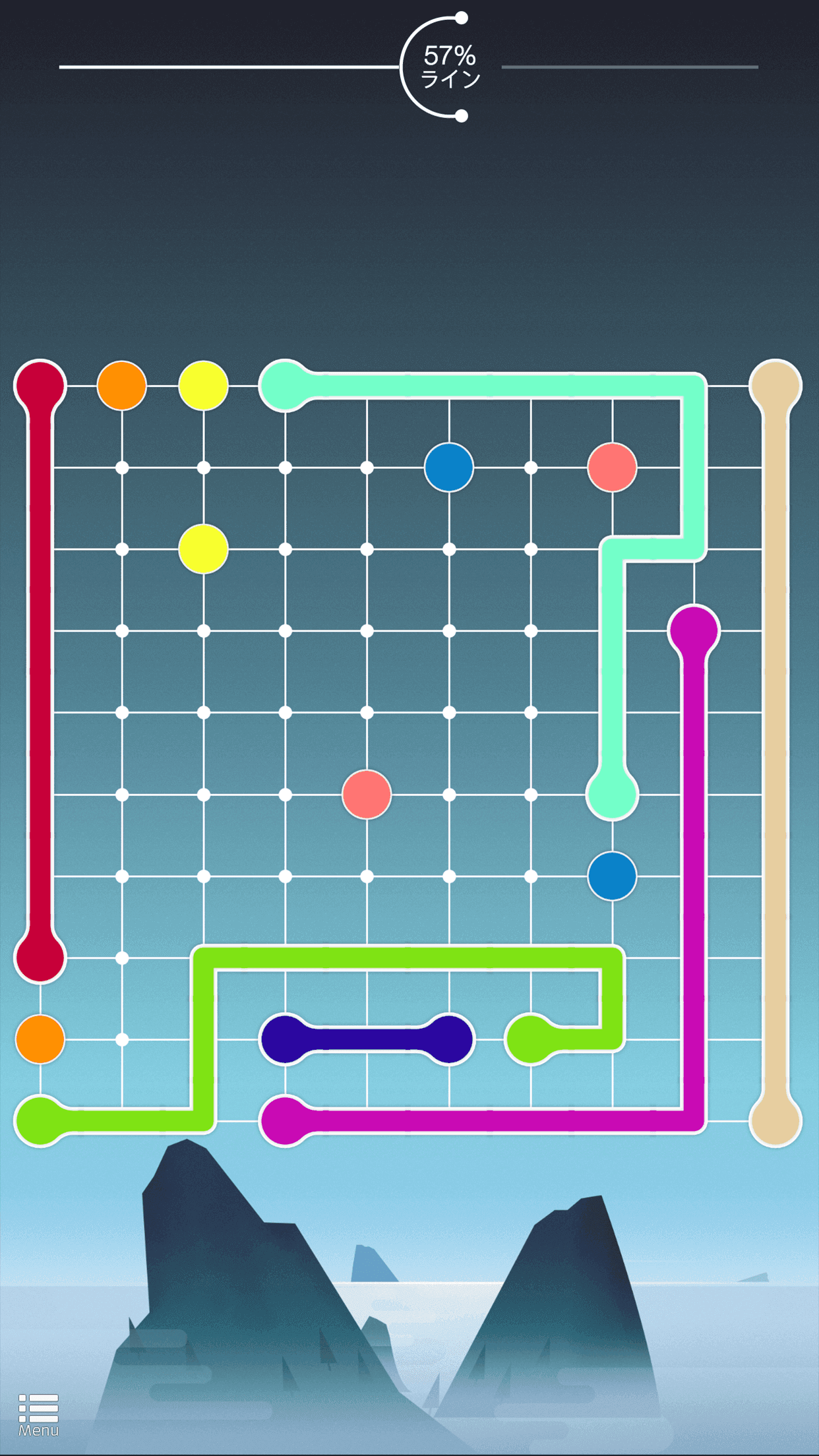 Lines FRVR ゲームのスクリーンショット