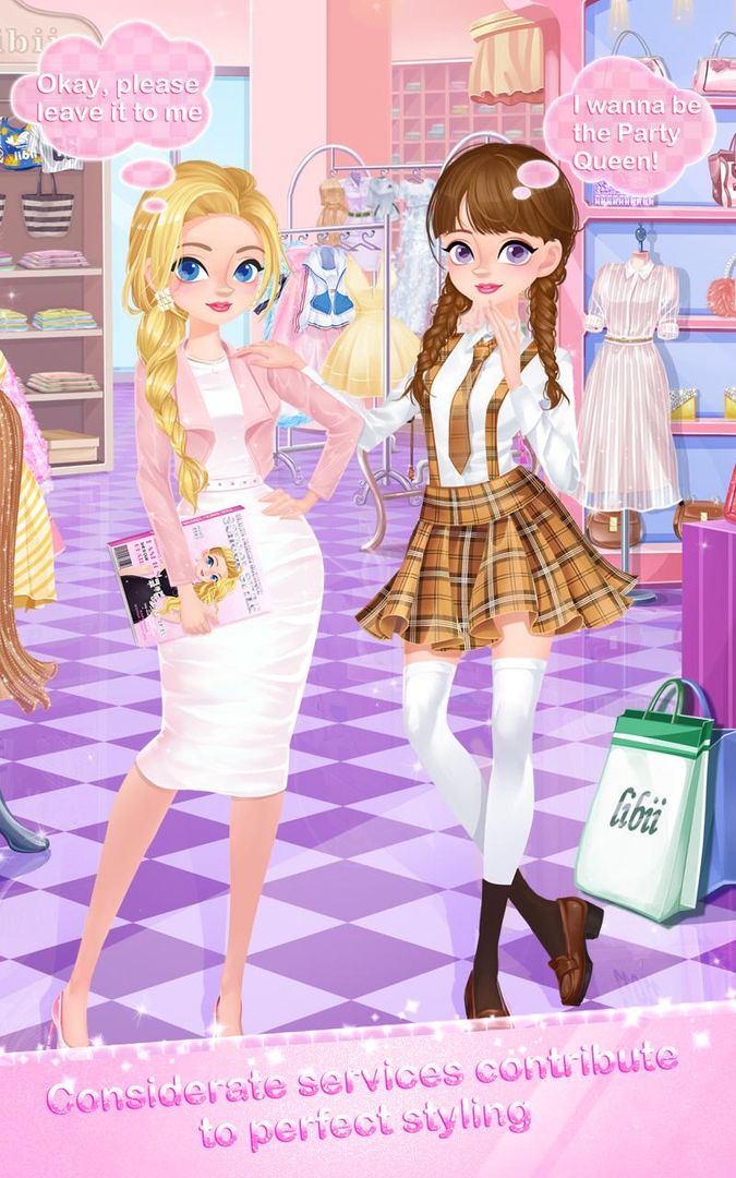 布萊爾的時裝店：校園風尚 screenshot game