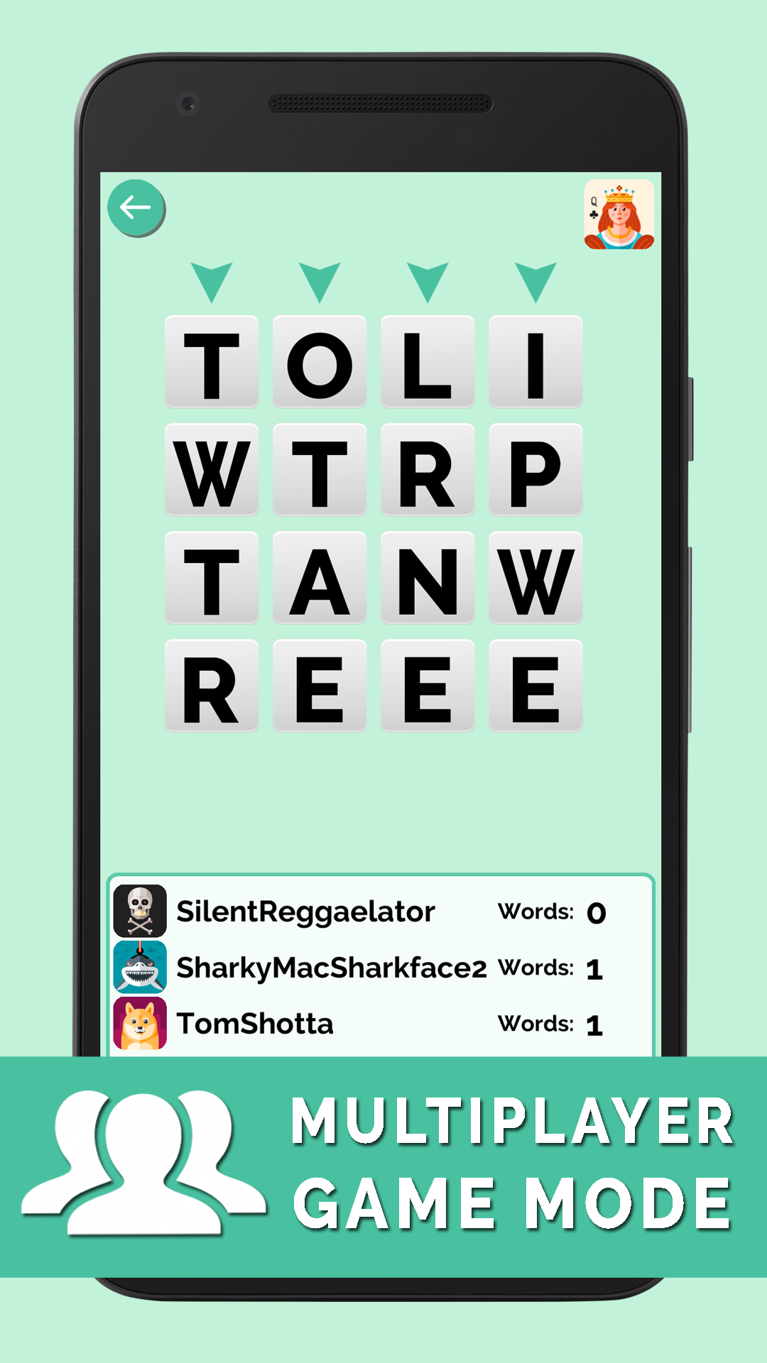 Word Brainiac 게임 스크린샷