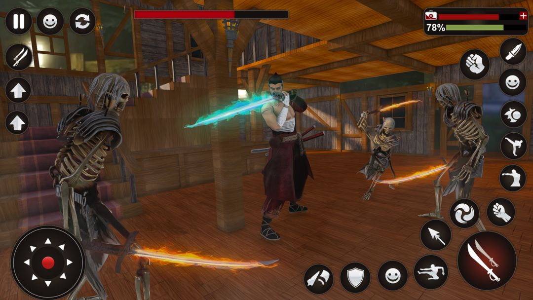 Sword Fighting - Samurai Games ภาพหน้าจอเกม