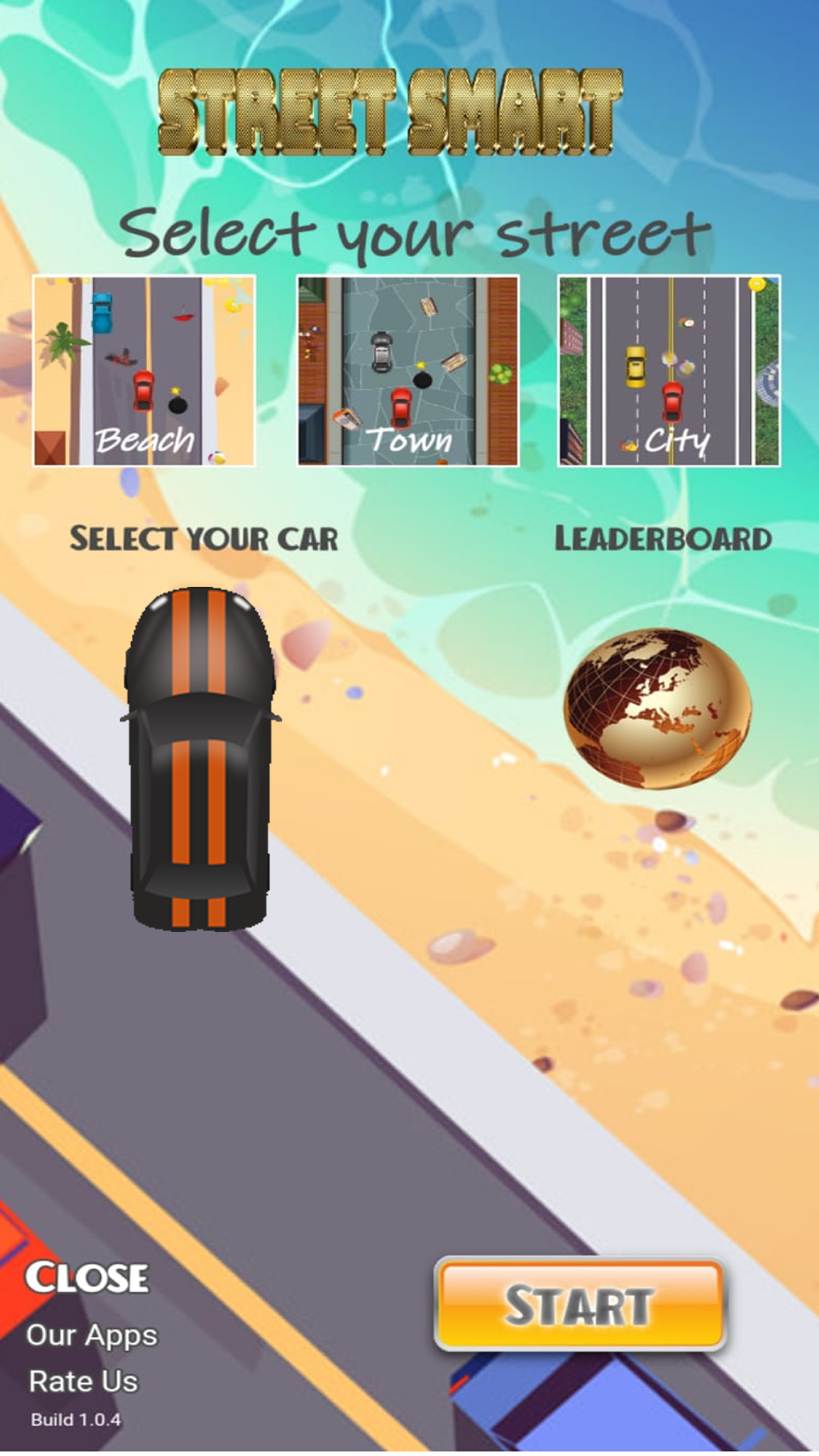 Street Smart 게임 스크린샷