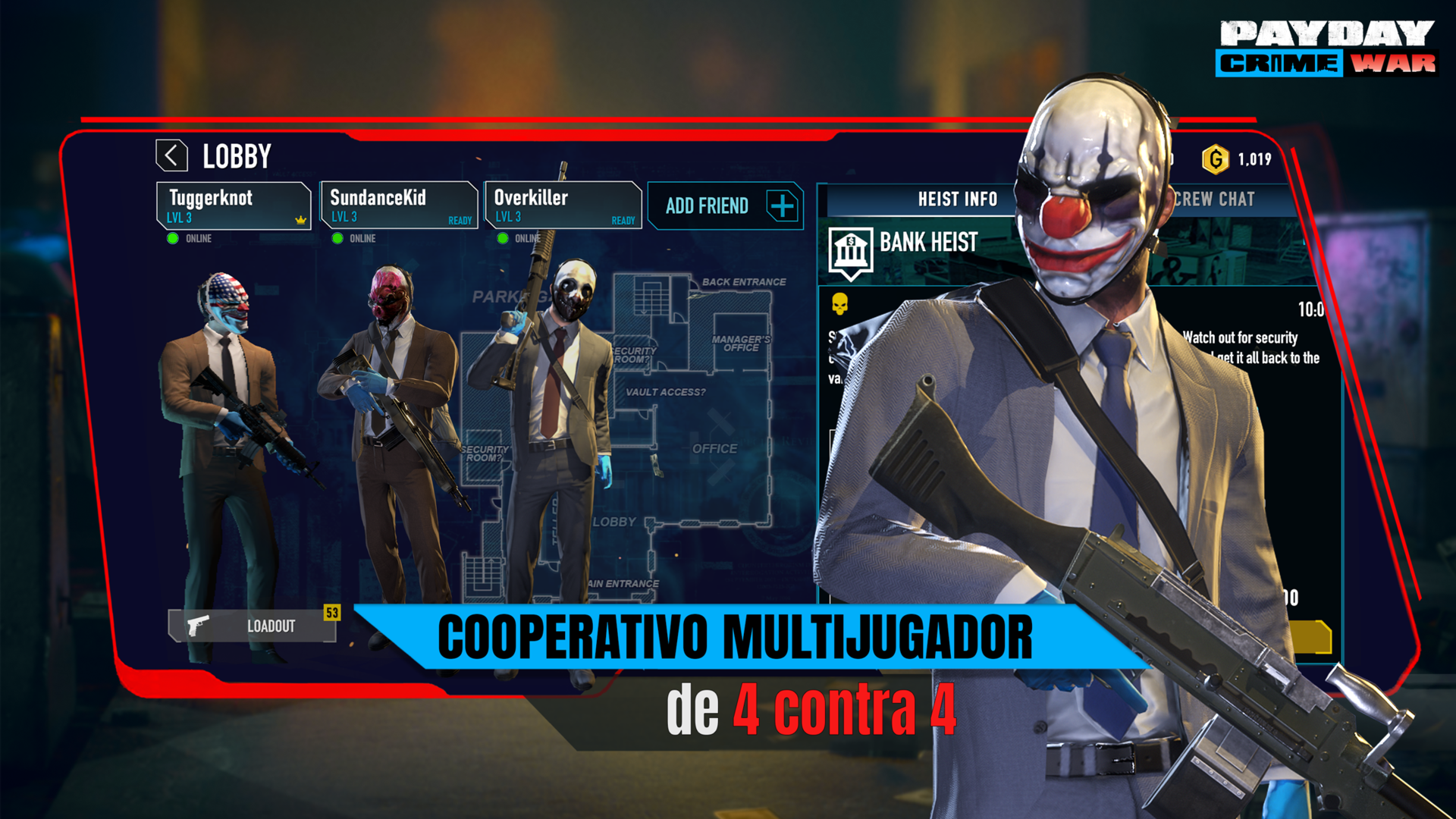 Screenshot 1 of PAYDAY: Crime War 2023.2.3