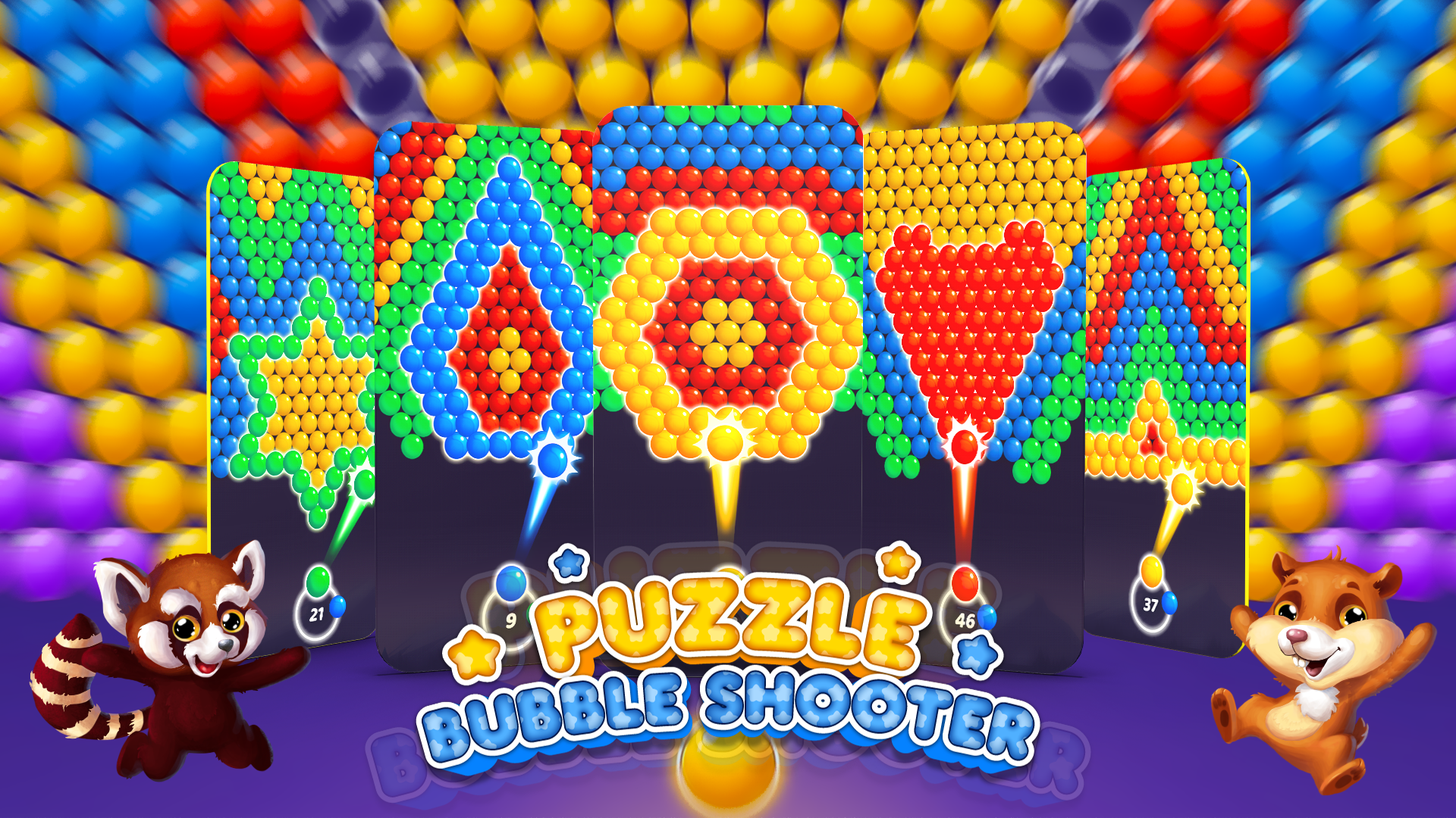 Bubble Rainbow Shooter - Shoot & Pop Puzzle 