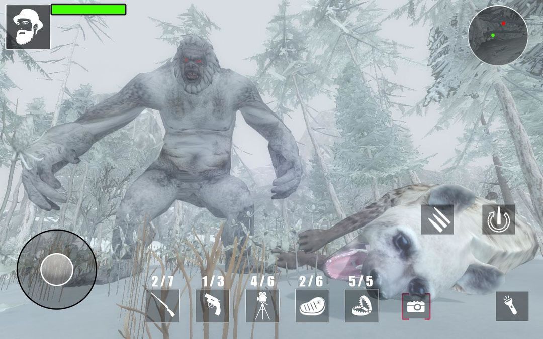 Screenshot of Yeti Monster Hunter