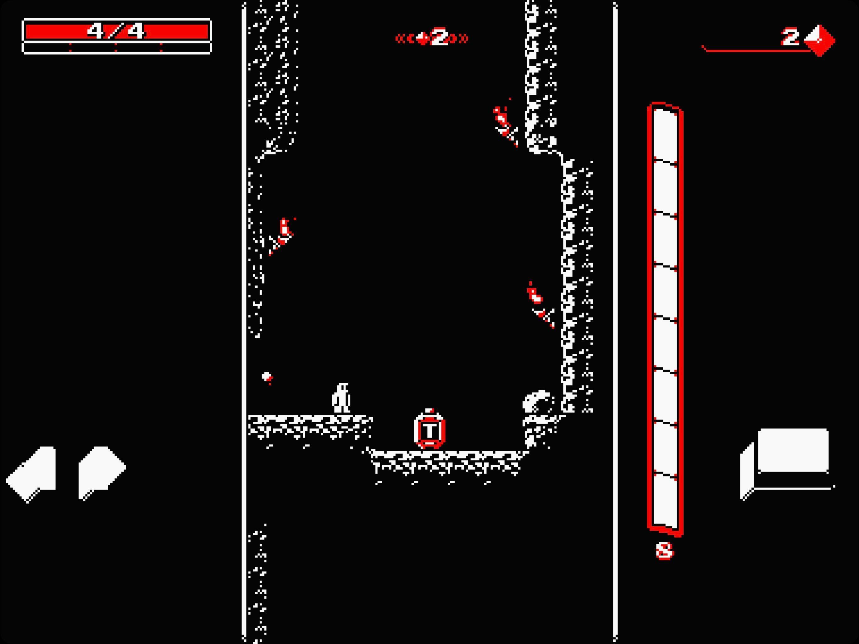 Downwell Game Screenshot