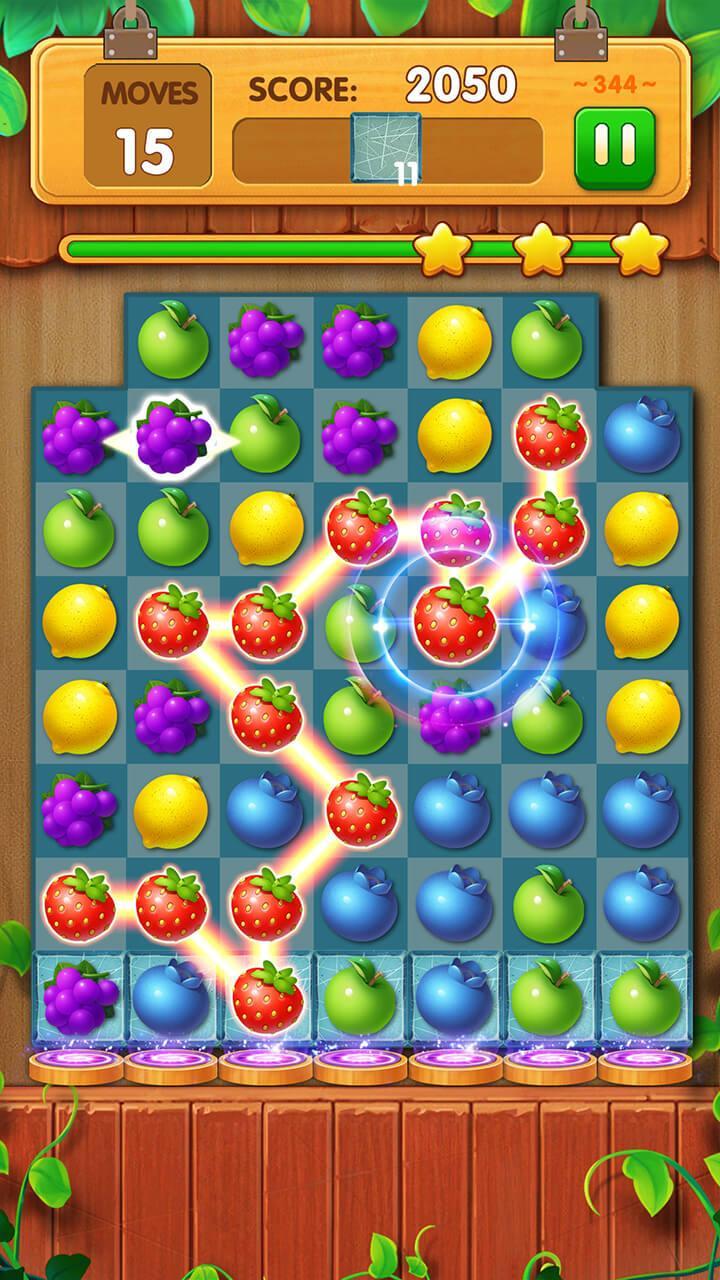 Скриншот игры Fruit Burst