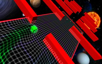 Cubemetry Wars Retro Arcade Game Screenshot