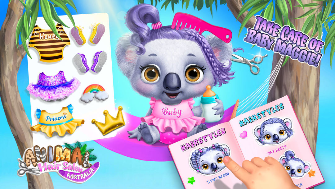 Animal Hair Salon Australia screenshot game