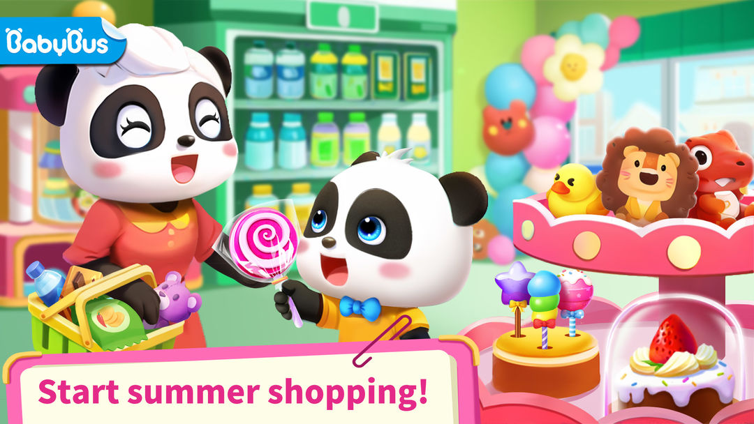 Baby Panda's Supermarket screenshot game