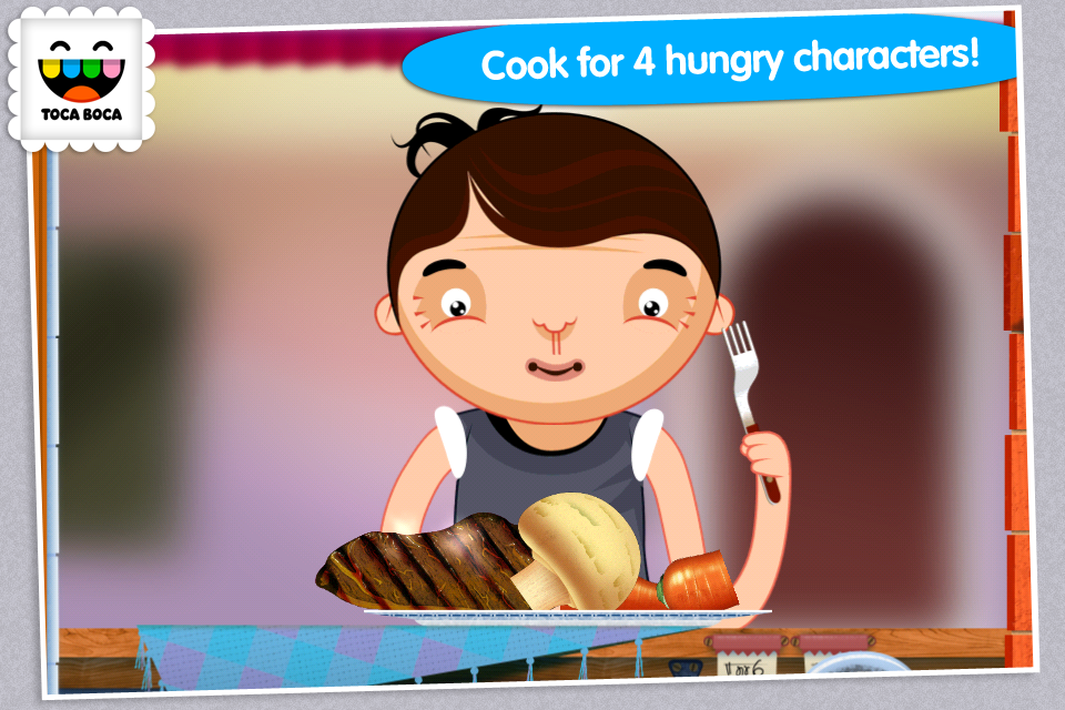 Toca Kitchen Game Screenshot