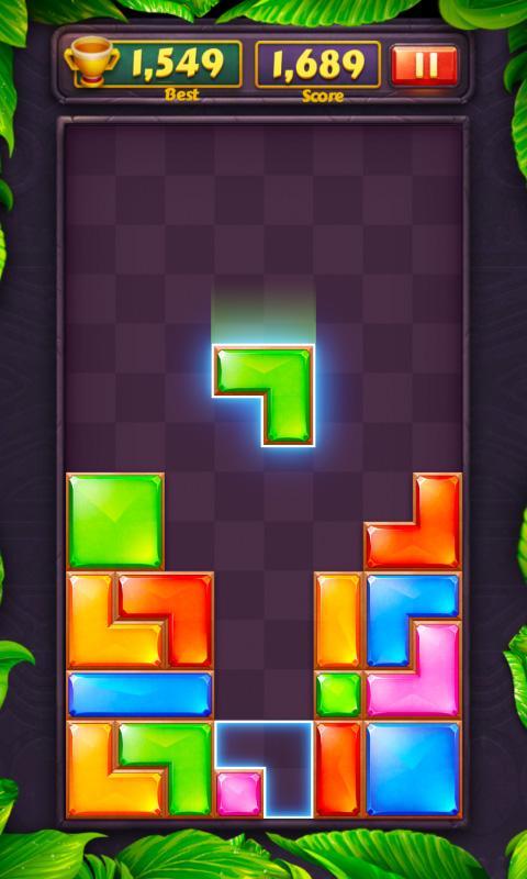 Brickdom - Drop Puzzle Game Screenshot