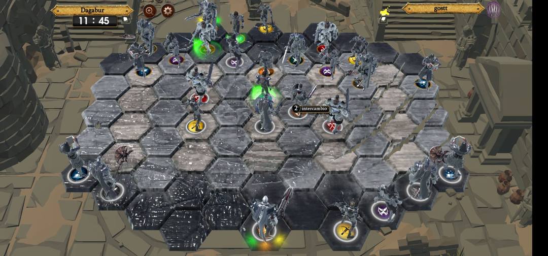 Dungeons Chess screenshot game