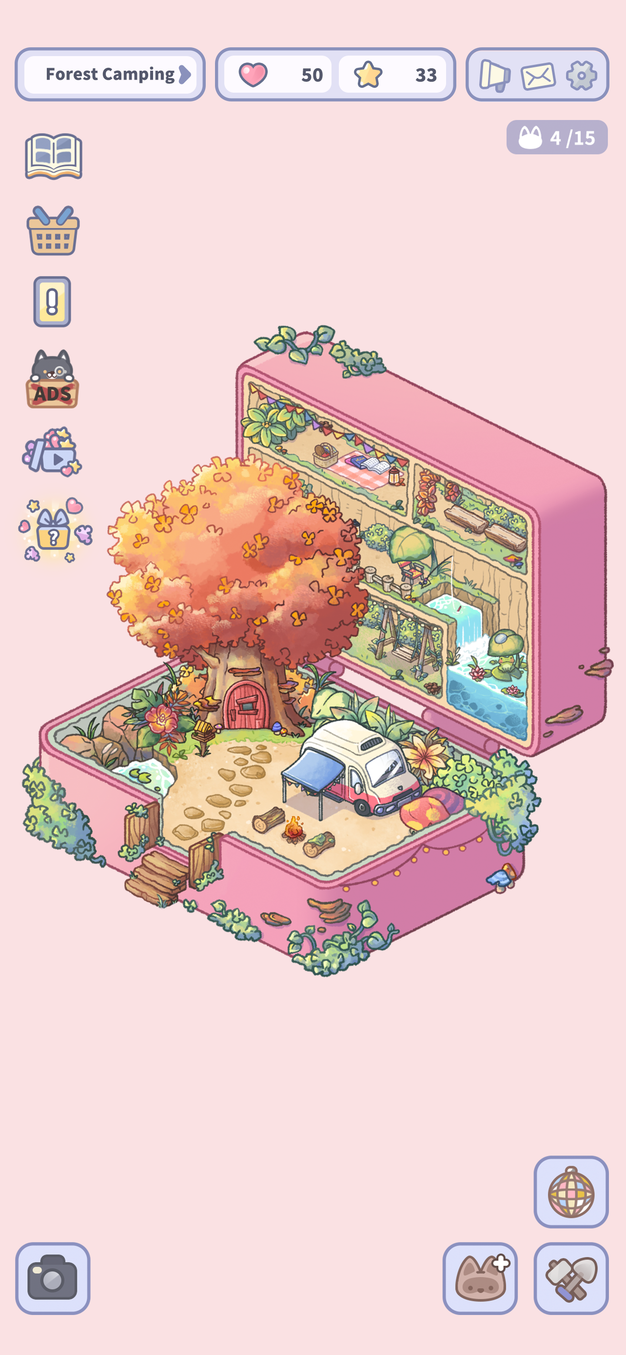 Healing Pocket Game Screenshot