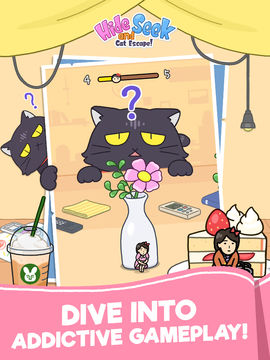 Hide and Seek: Cat Escape! Game Screenshot